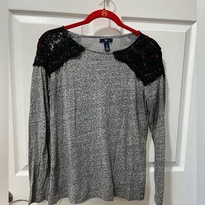 Lace trimmed Gap shirt